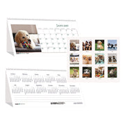 Julian Dates - Monthly - 1 Year - January 2026 to December 2026 - 1 Month Double Page Layout - 8 1/2" x 4 1/2" Sheet Size - Spiral Bound - Desktop - White - Paper - 1 Each