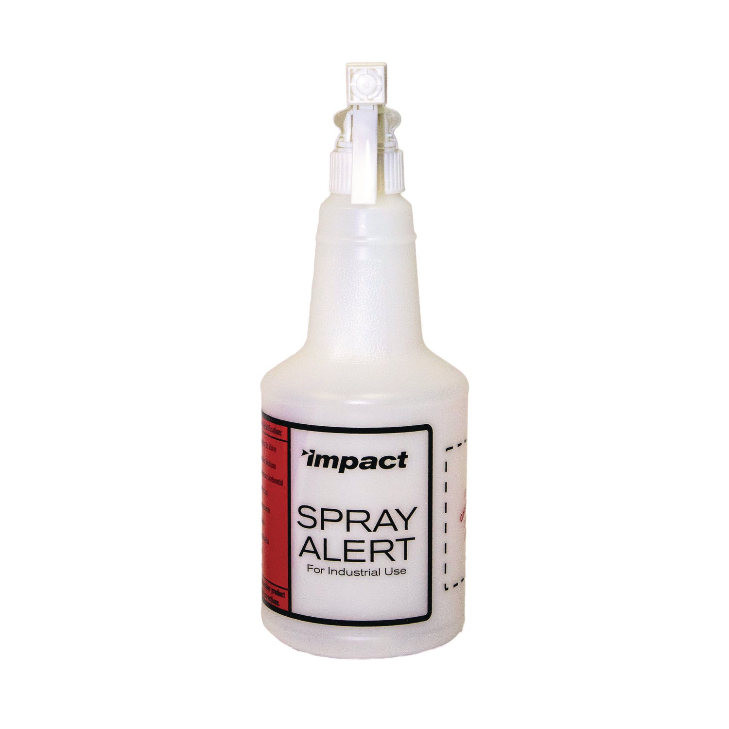 Spray Alert Spray Bottle - Leak Proof - 10.6" Height x 4.5" Width - White - 3 / Pack