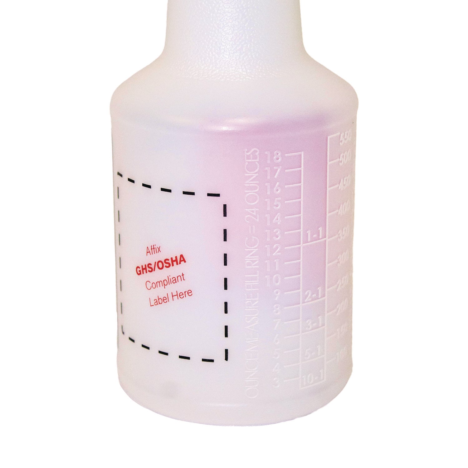 Spray Alert Spray Bottle - Leak Proof - 10.6" Height x 4.5" Width - White - 3 / Pack