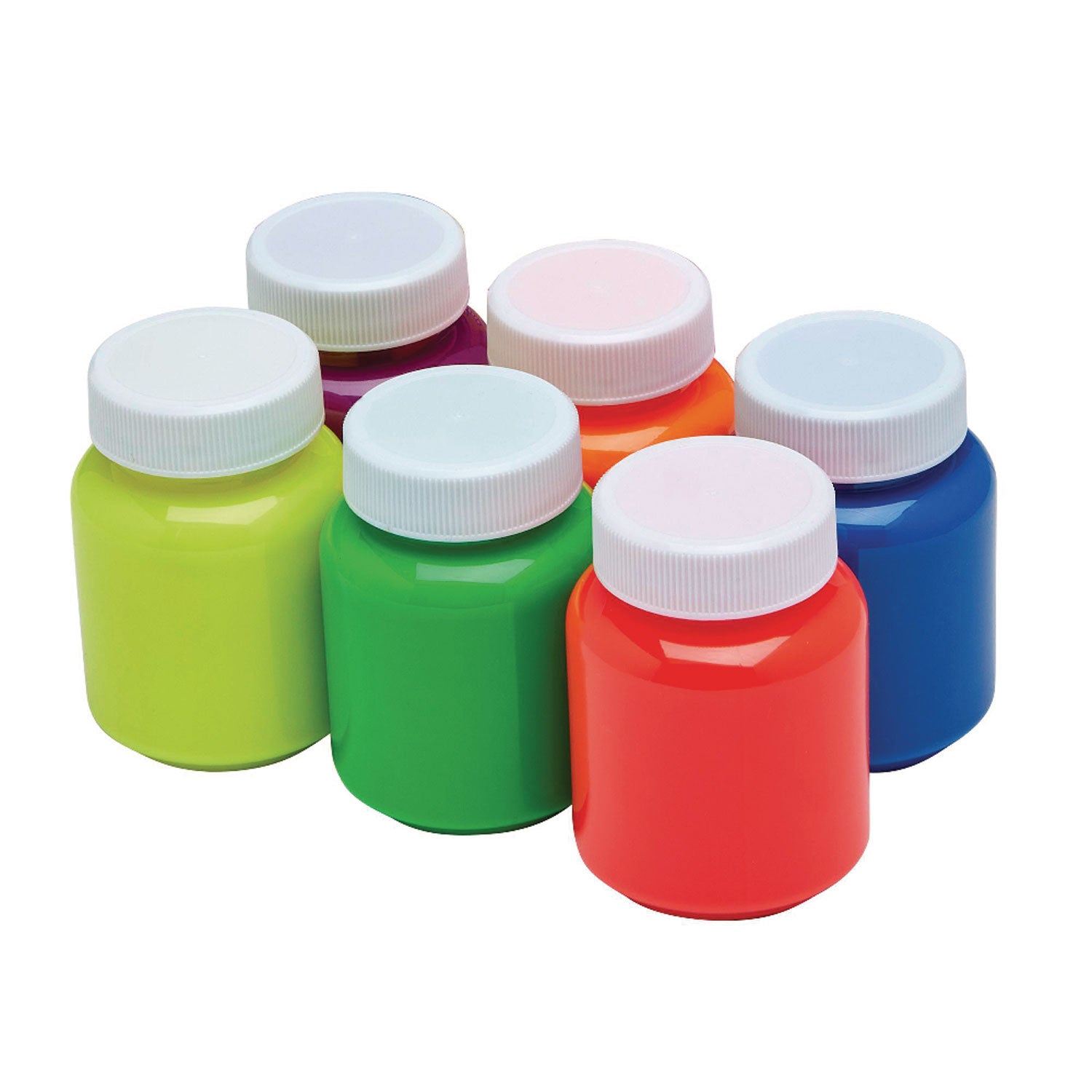 Washable Neon Paint, 6 Count