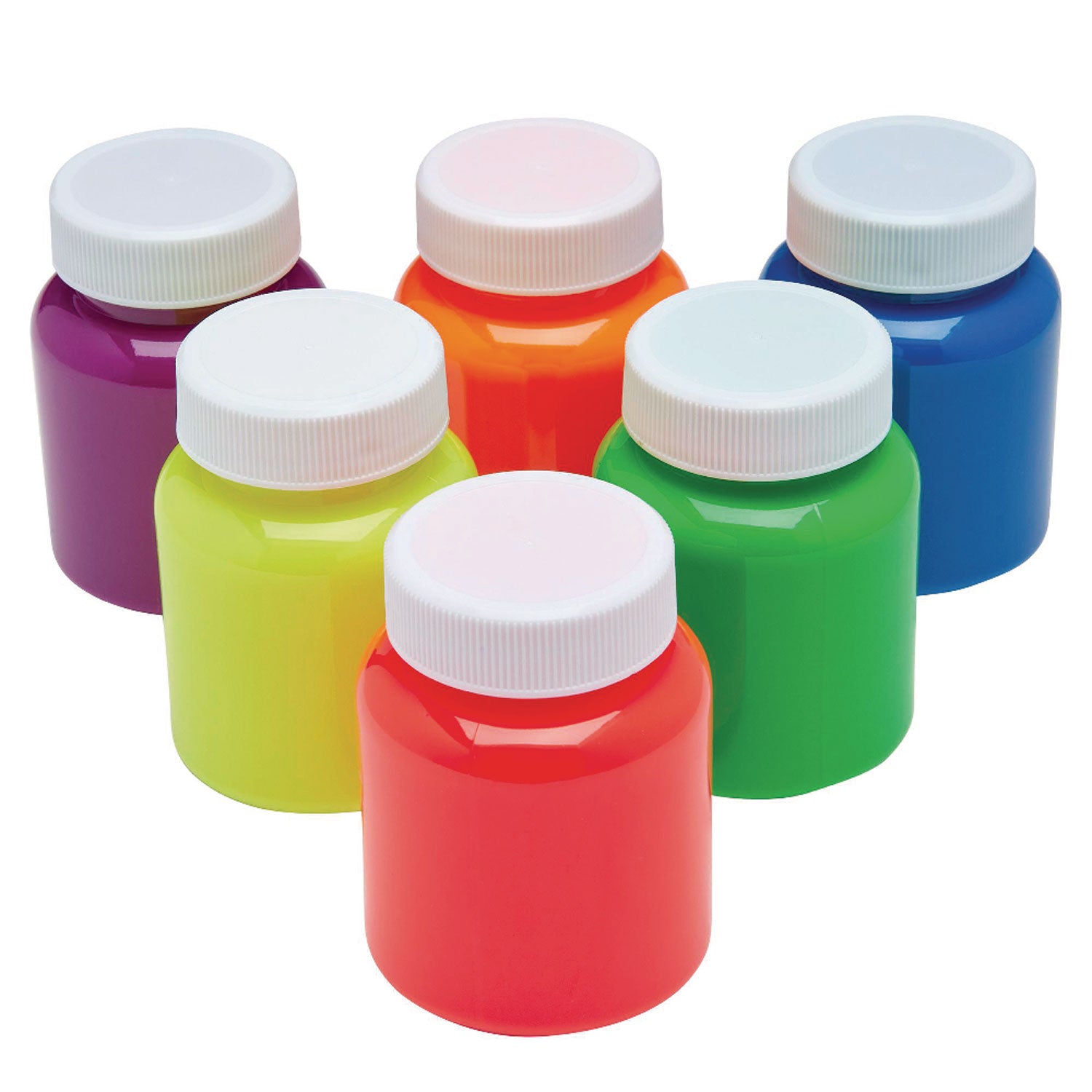 Washable Neon Paint, 6 Count