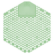 Fresh Products Wave 3D Urinal Screen, Cucumber Melon, Green, Splash Reducer, Odor Control, Lasts up to 30 Days, 10/Box