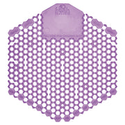 Fresh Products Wave 3D Urinal Screen - Lasts upto 30 Days - Splash Reducer, Odor Control - 10 / Box - Purple