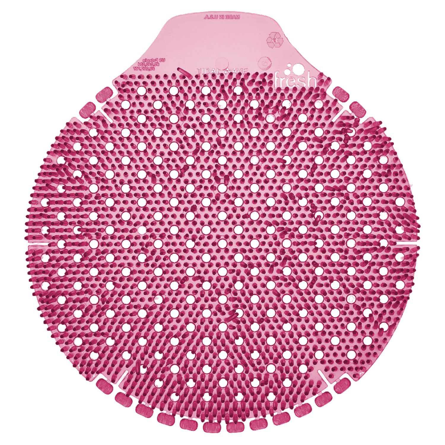 Tidal Wave, Urinal Screen, Apple Scent, 0.42 Oz, Red, 6/box
