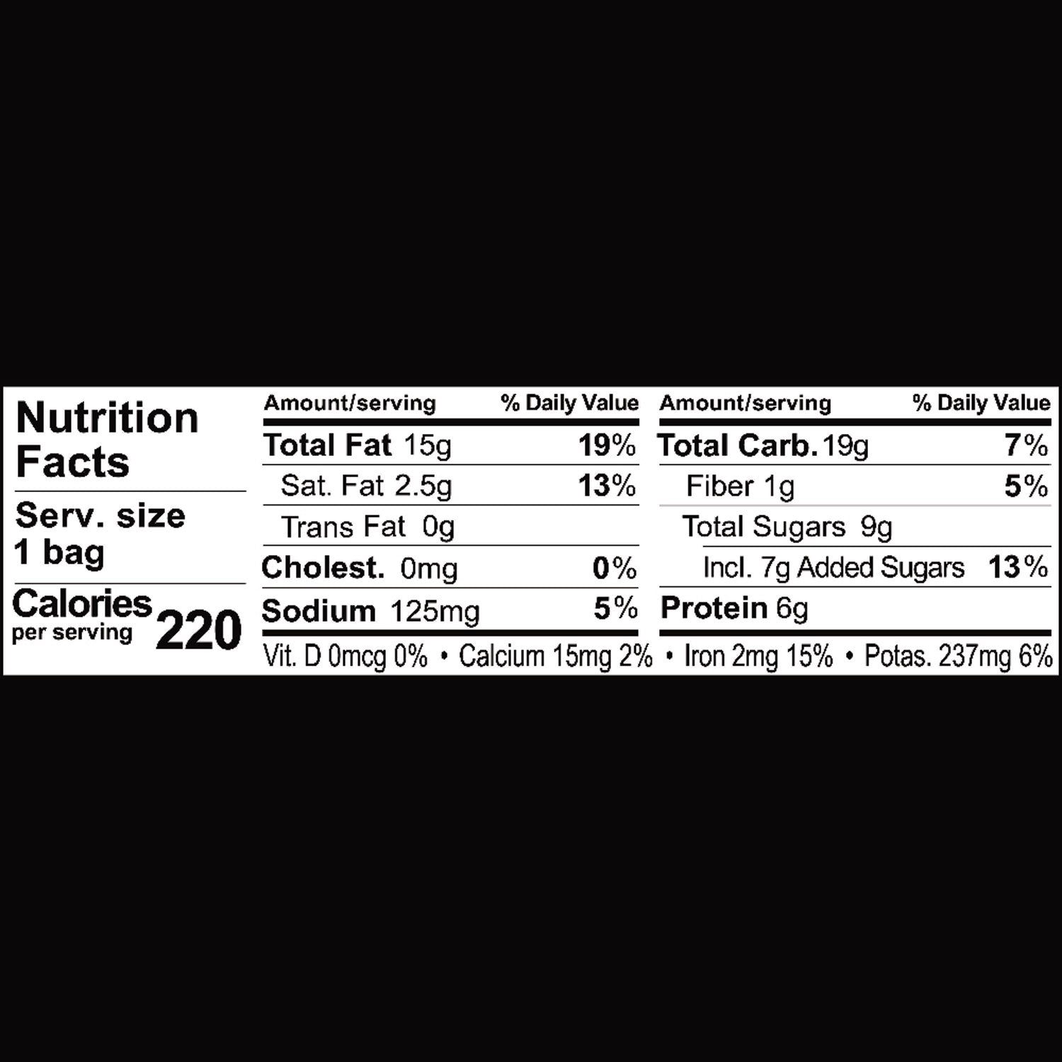 Non-GMO, Gluten-free - Cashew, Pomegranate, Vanilla - 1.50 oz - 18 / Carton