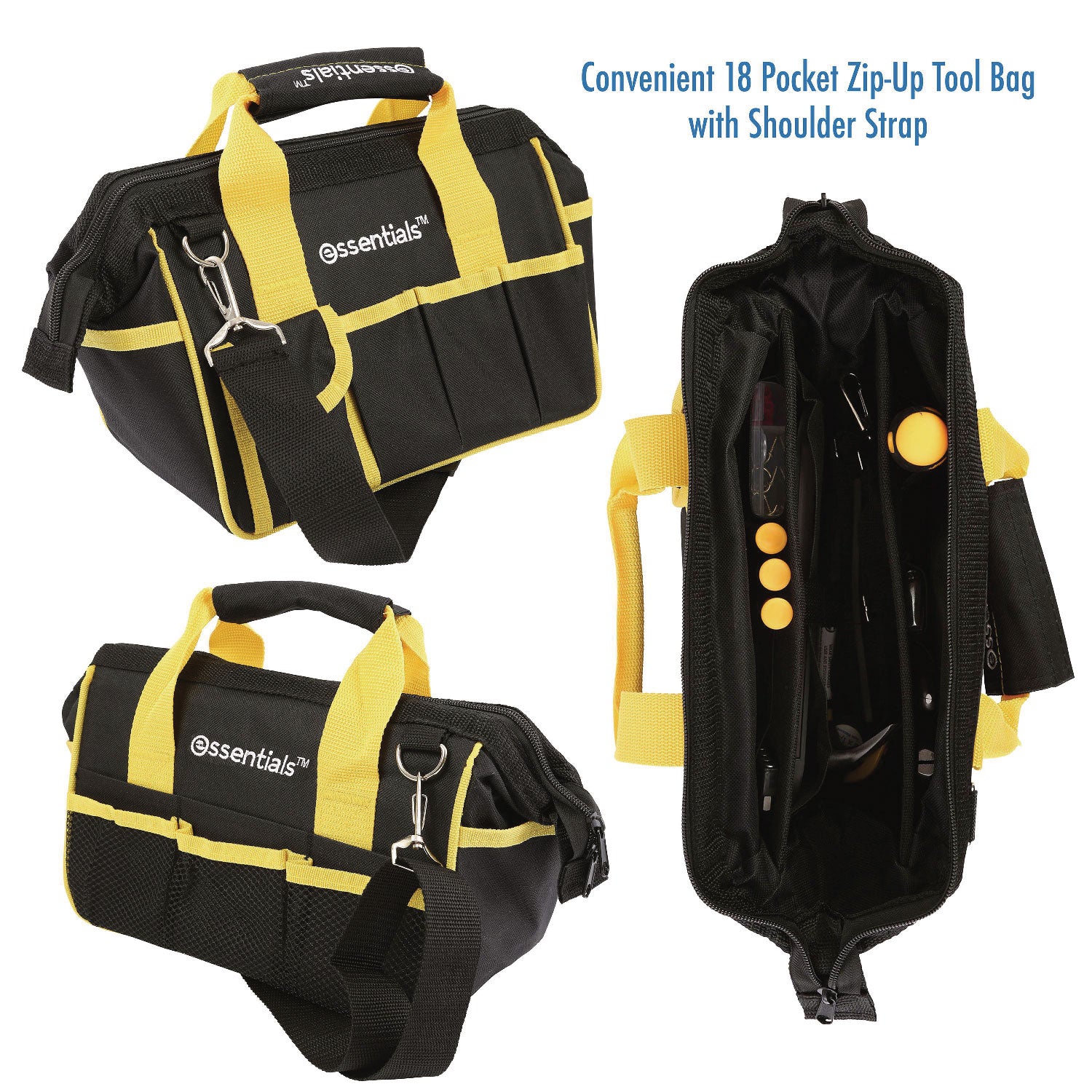 32-Piece Expanded Tool Kit With Bag