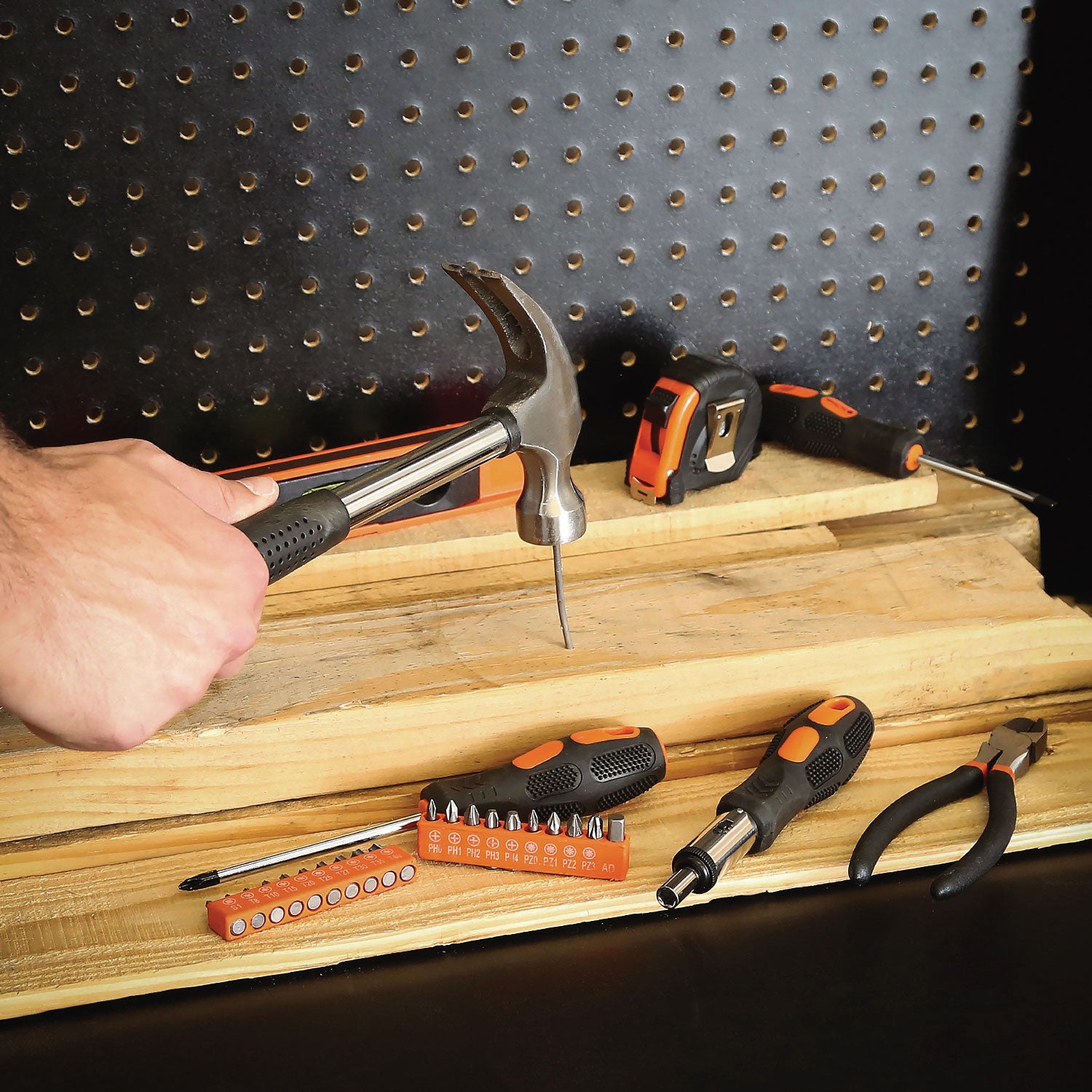 TK119 Great Neck Saw 119-Piece Tool Set with Case