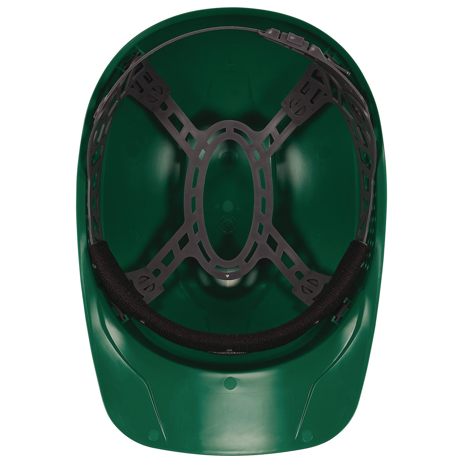 Skullerz 8951 Vented Hard Shell Bump Cap, Short Brim, Green
