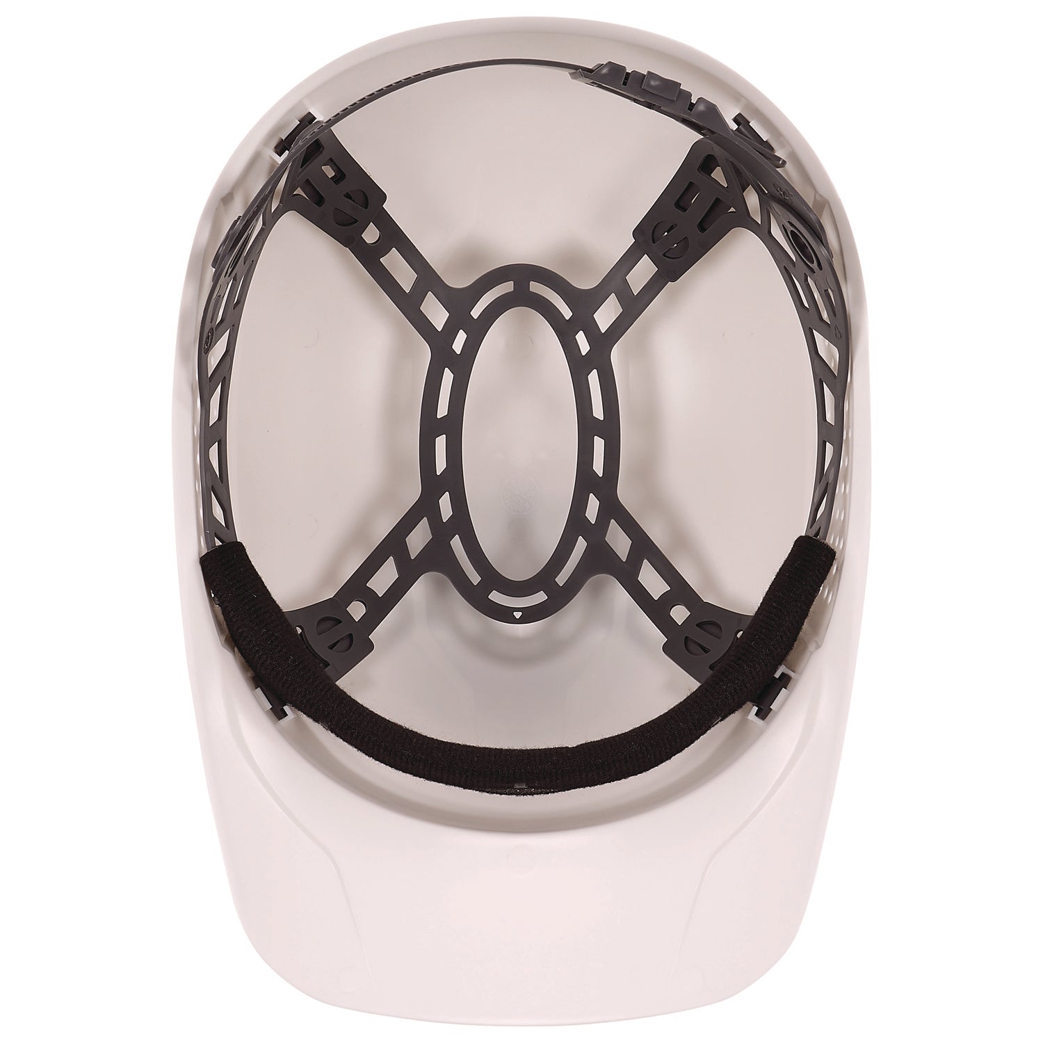 Skullerz 8951 Vented Hard Shell Bump Cap, Short Brim, White