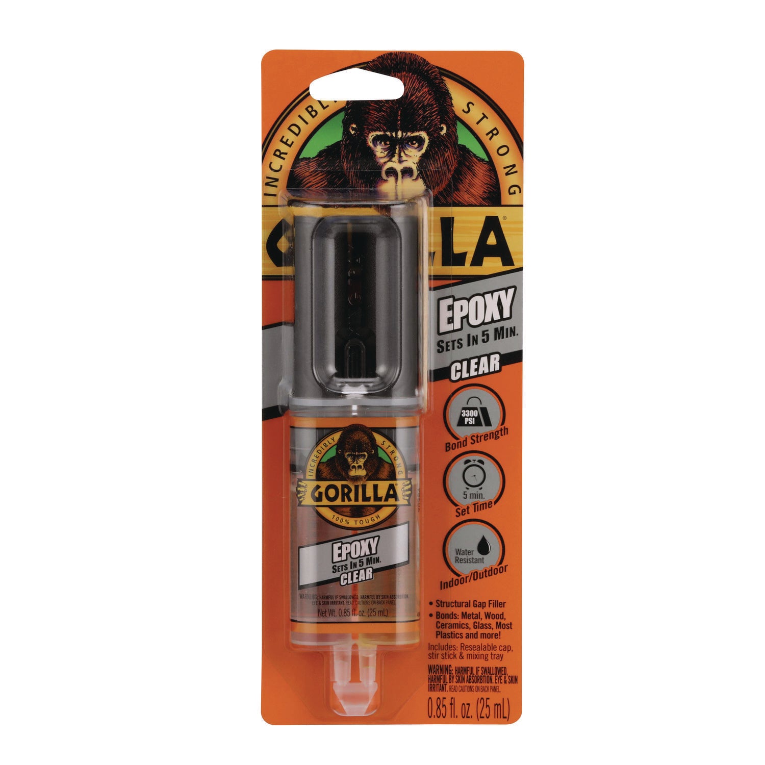 0.85 oz - Clear - 1 Each