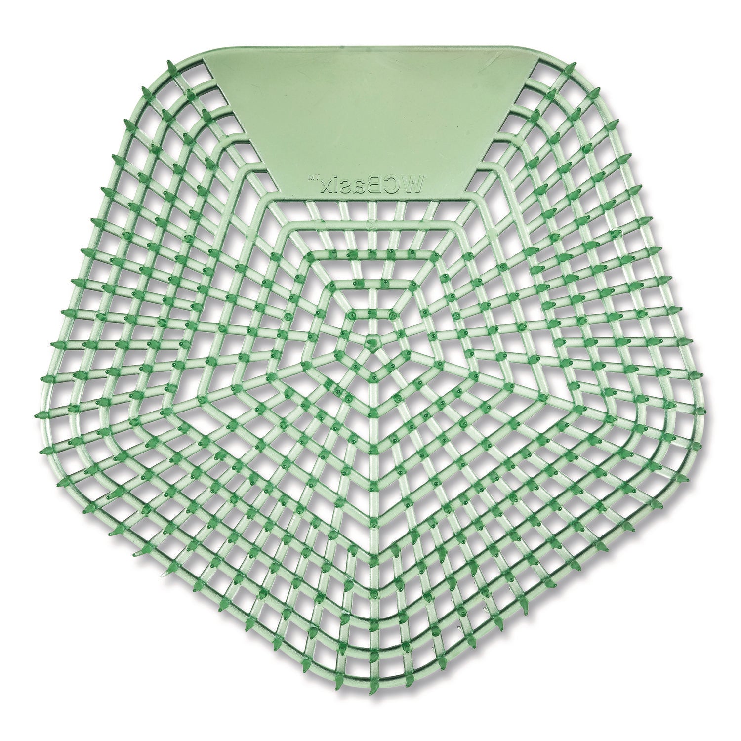 Anti-Splash Urinal Screen, Cucumber Twist Scent, Green, 0.11 oz, 10/Box