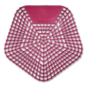 Anti-Splash Urinal Screen, Apple Cinnamon Scent, Red, 0.11 oz, 10/Box