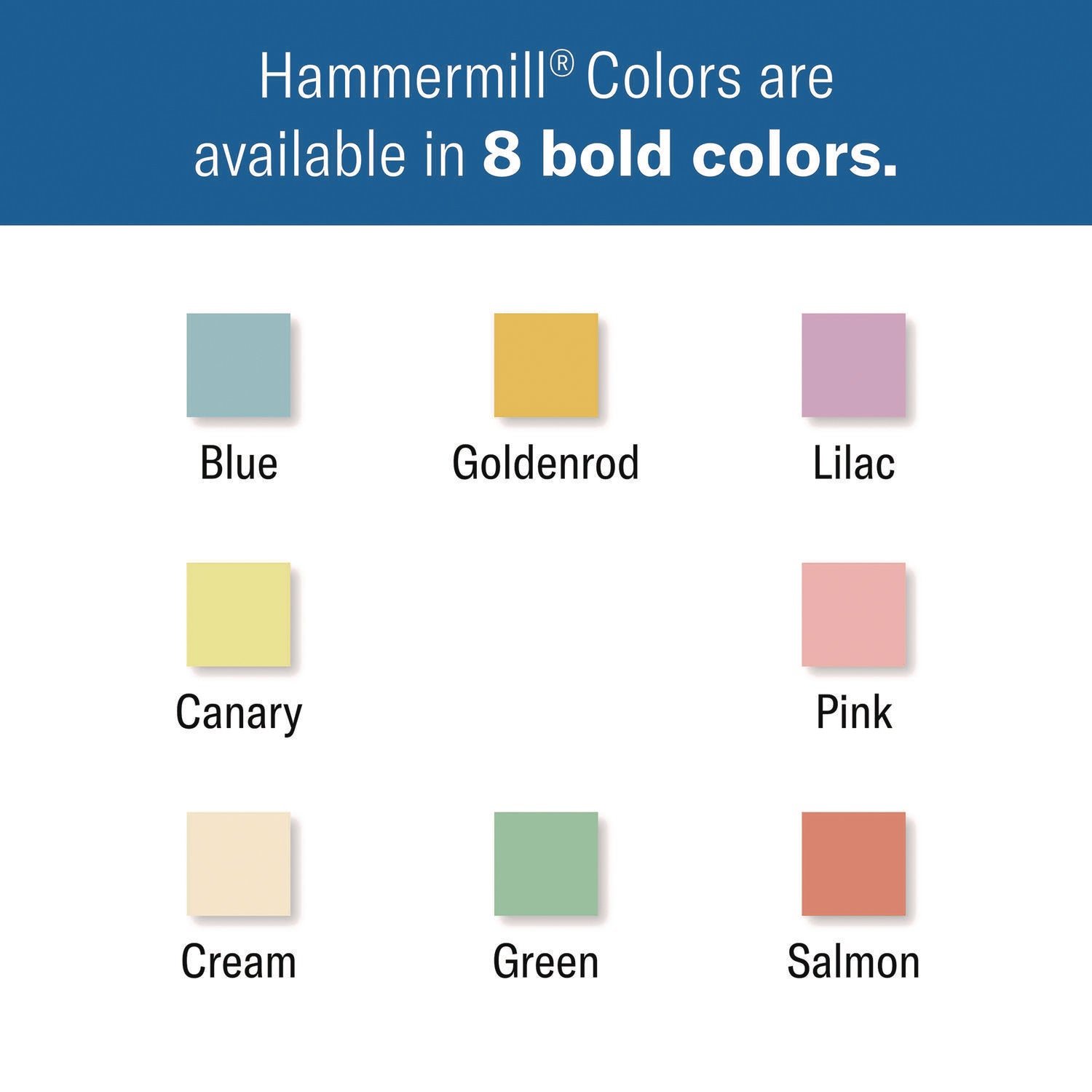 Hammermill Colors Recycled Copy Paper - Canary - Legal - 8 1/2" x 14" - 20 lb Basis Weight - Sustainable Forestry Initiative (SFI) - Jam-free - Canary - 10 / Pack