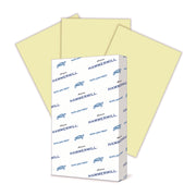 Hammermill Colors Recycled Copy Paper - Canary - Legal - 8 1/2" x 14" - 20 lb Basis Weight - Sustainable Forestry Initiative (SFI) - Jam-free - Canary - 10 / Pack