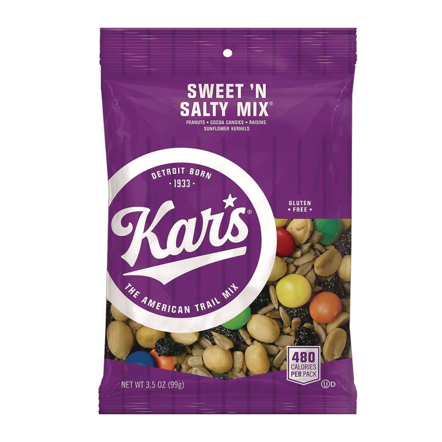 Trail Mix Variety Pack, Assorted Flavors, 18 Bags/Carton