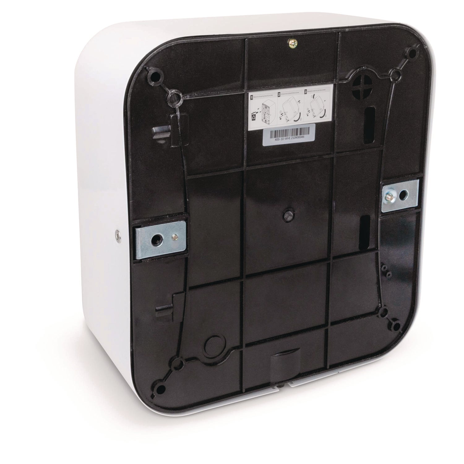 Hemlock Commercial 220V Automatic Hand Dryer, 6.68 x 11.41 x 12.31, Stainless Steel, White