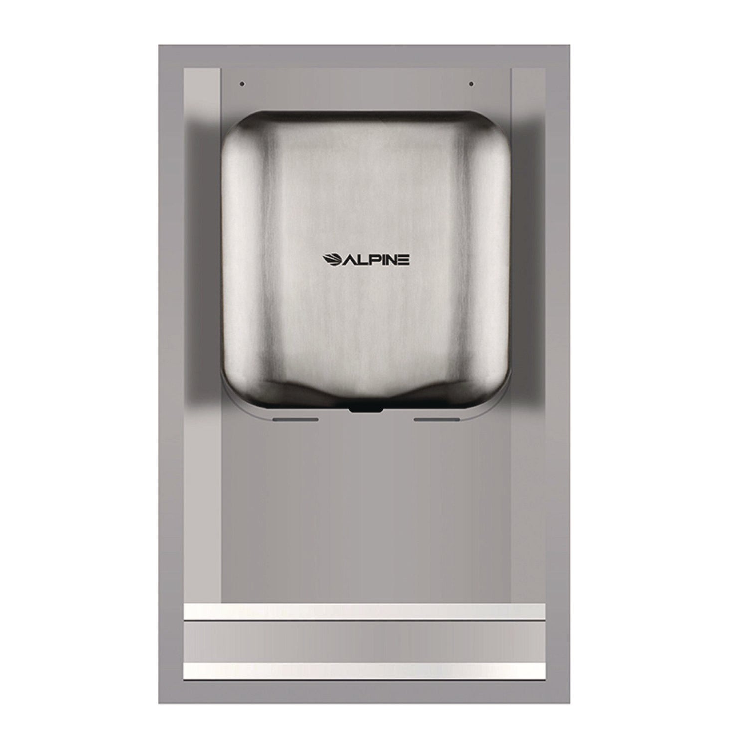 Hemlock Recess Wall Kit, 3.38 x 16.38 x 26, Stainless Steel