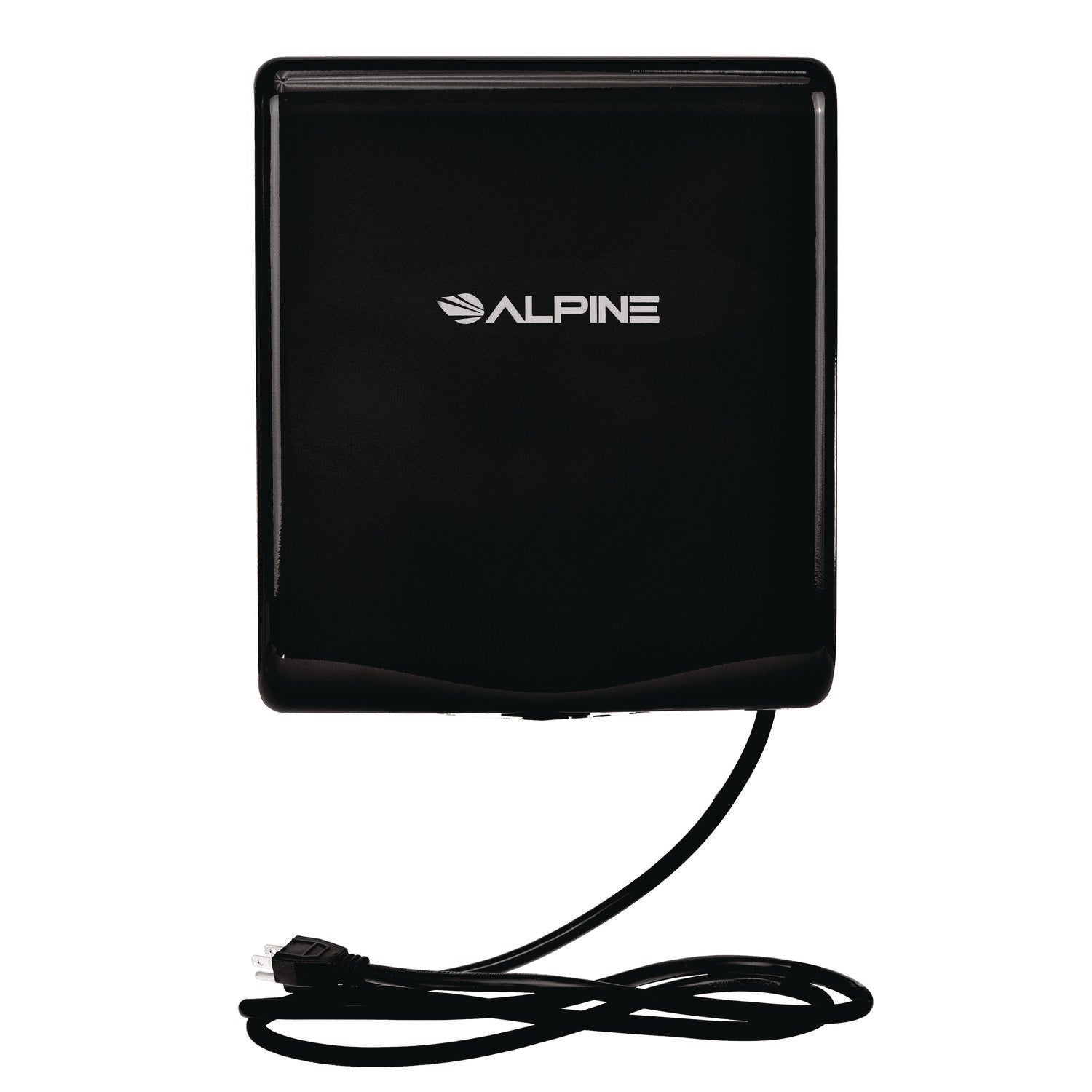 Willow Commercial 120V Automatic Hand Dryer, 3.93 x 11.25 x 12.63, Stainless Steel, Black