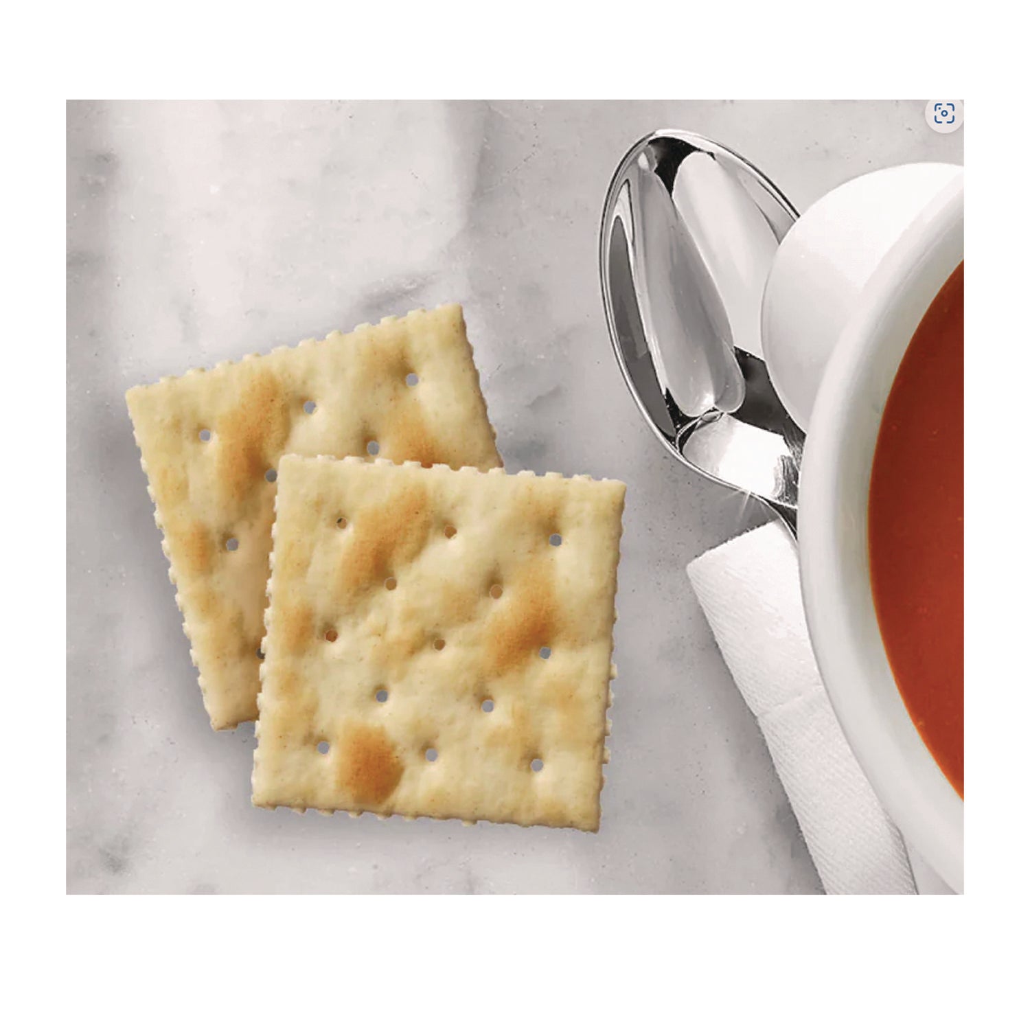 Fat-free, Cholesterol-free - Salty - 2 - 2/Pack - 500 / Carton