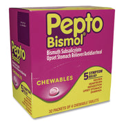 Chewable Tablets, Original Flavor, 32 Packets of 4 Tablets/Box