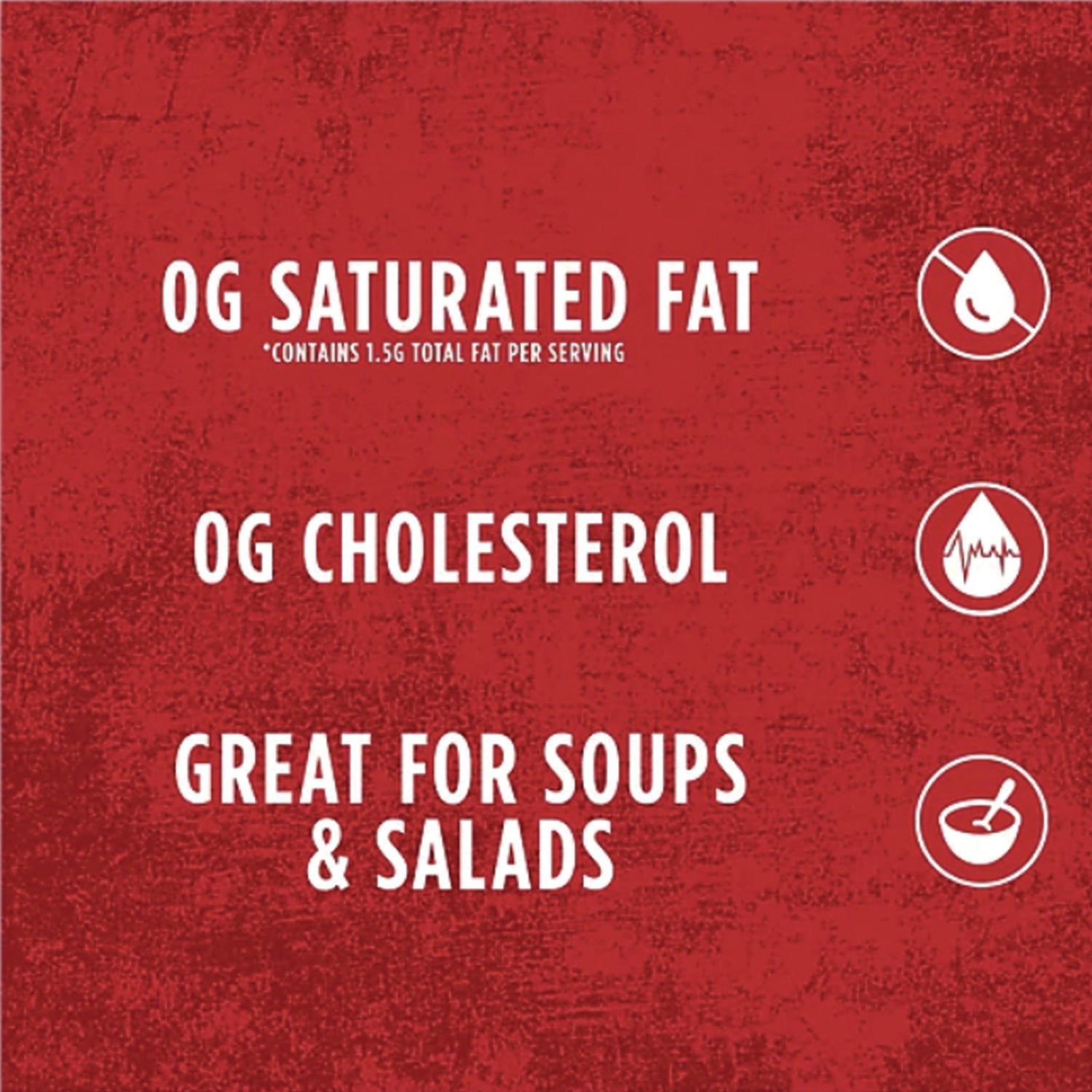 Fat-free, Cholesterol-free - Salty - 2 - 2/Pack - 500 / Carton