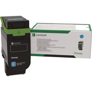 Lexmark Original Laser Toner Cartridge - Return Program - Cyan - 1 Each