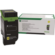 Lexmark Original Toner Cartridge - Return Program - Yellow - 1 Each