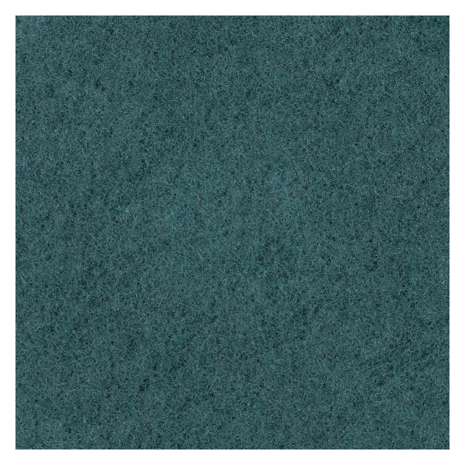 Heavy-Duty Scrubbing Floor Pads, 13" Diameter, Green, 5/carton