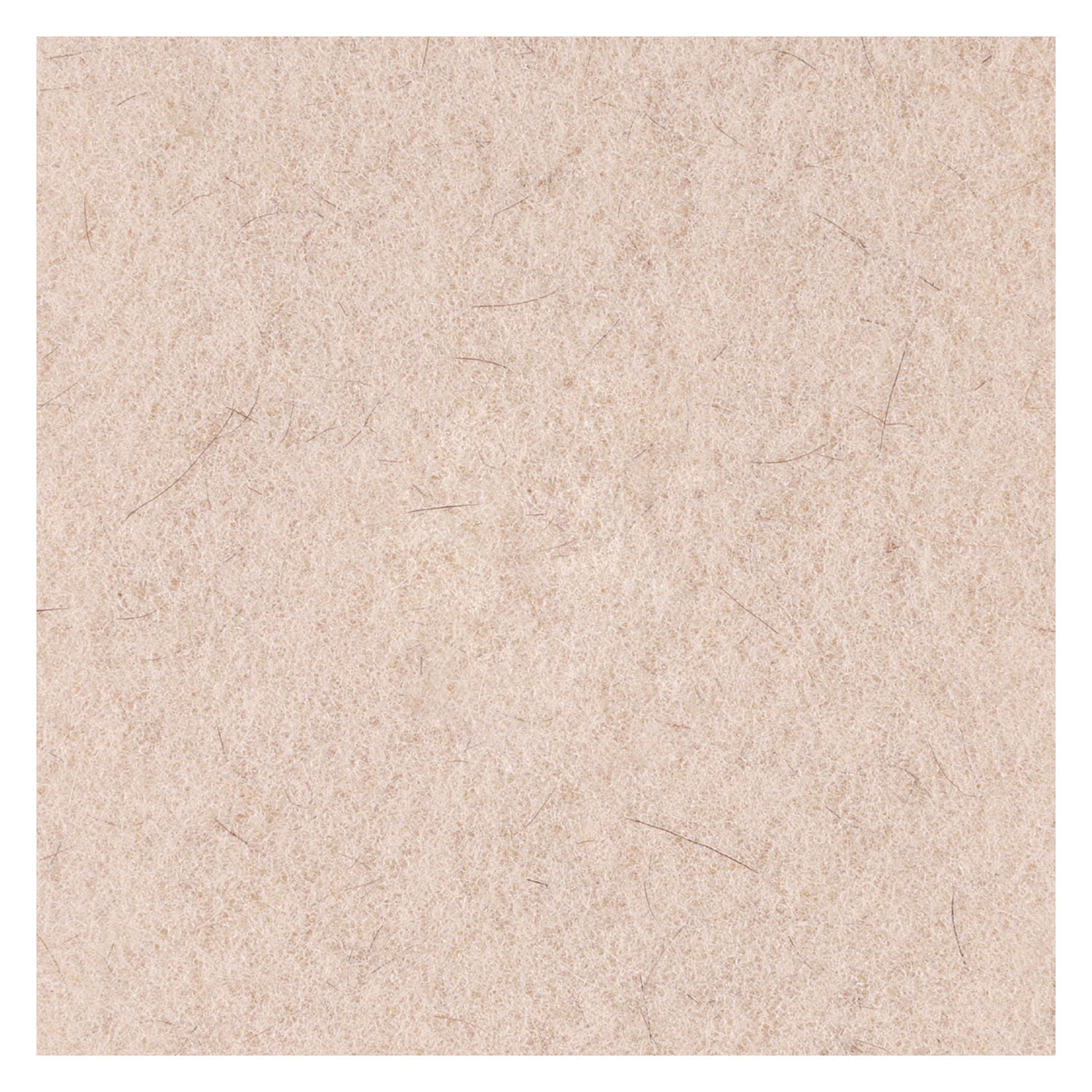 Natural Hog Hair Burnishing Floor Pads, 17" Diameter, Tan, 5/carton