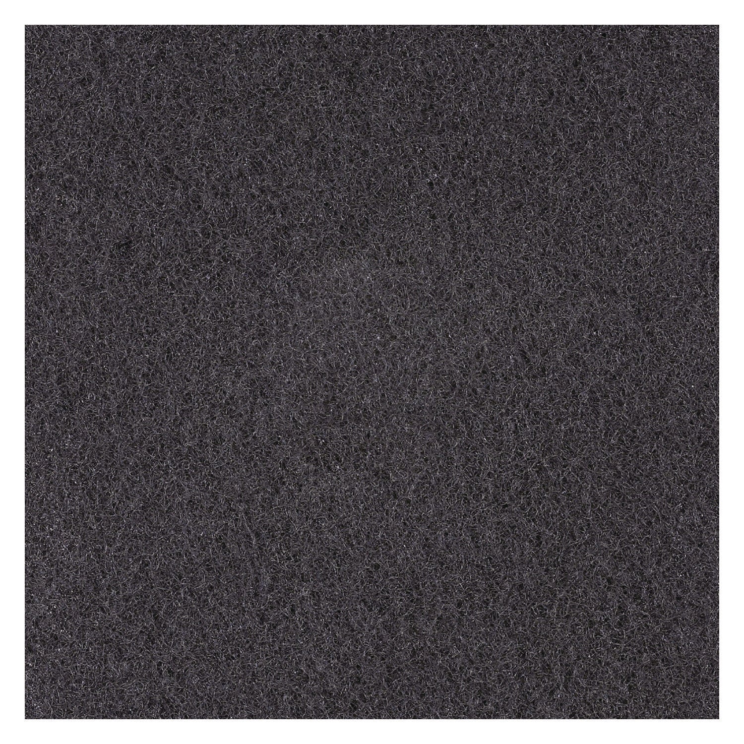High Performance Stripping Floor Pads, 19" Diameter, Black, 5/carton