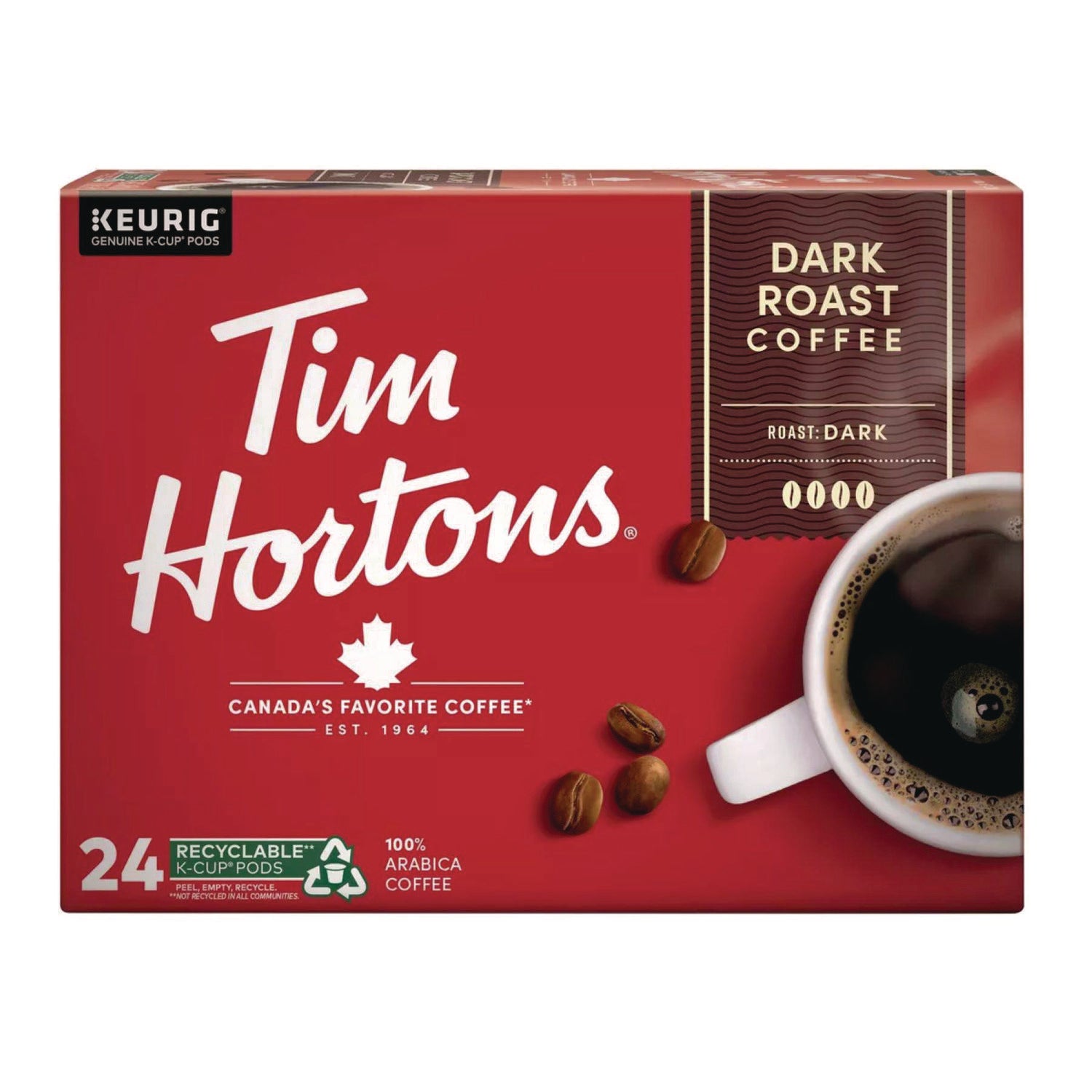K-Cup Pods Dark Roast, 24/box