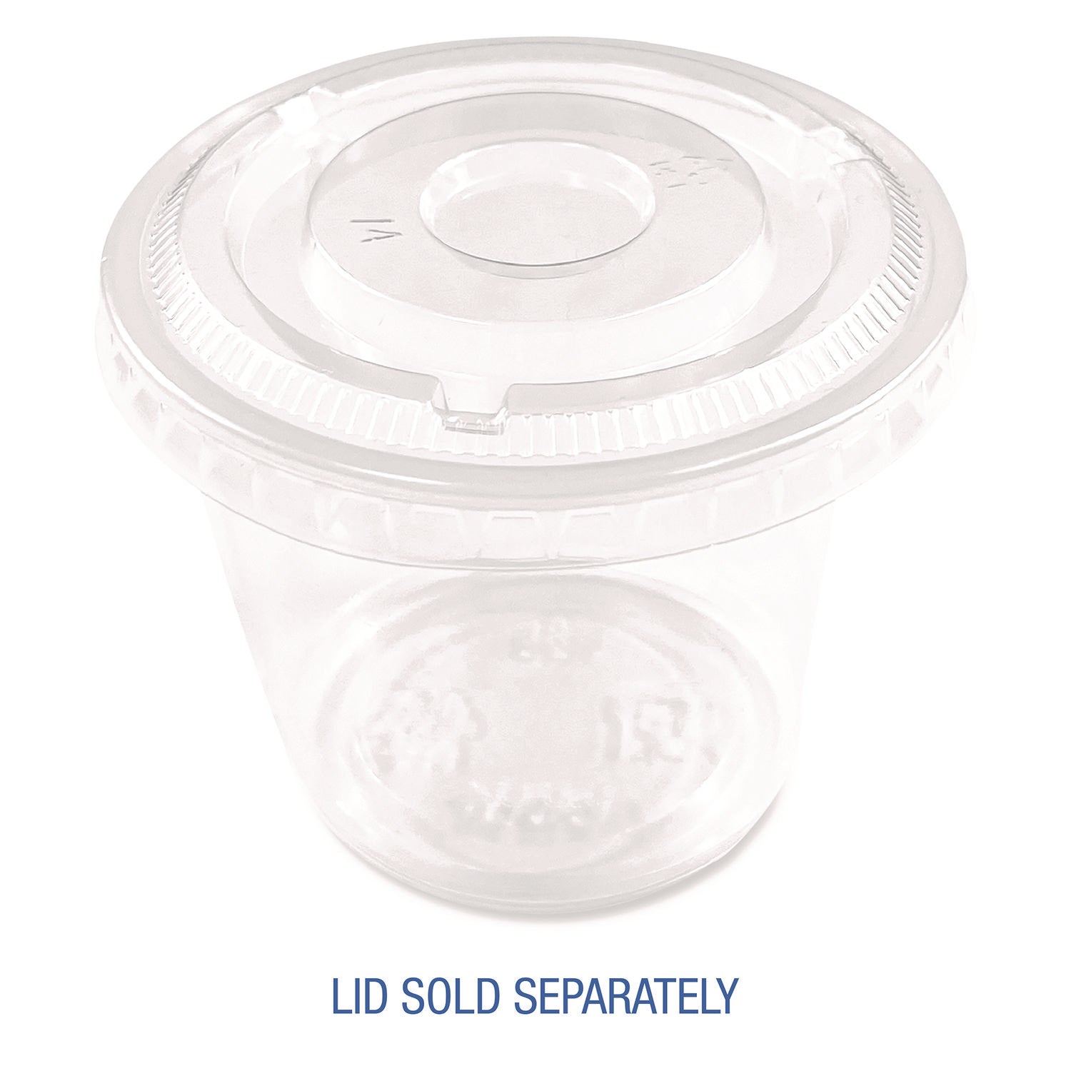 Souffle/Portion Cups, 5.5 oz, Plastic, Translucent, 2,500/Carton