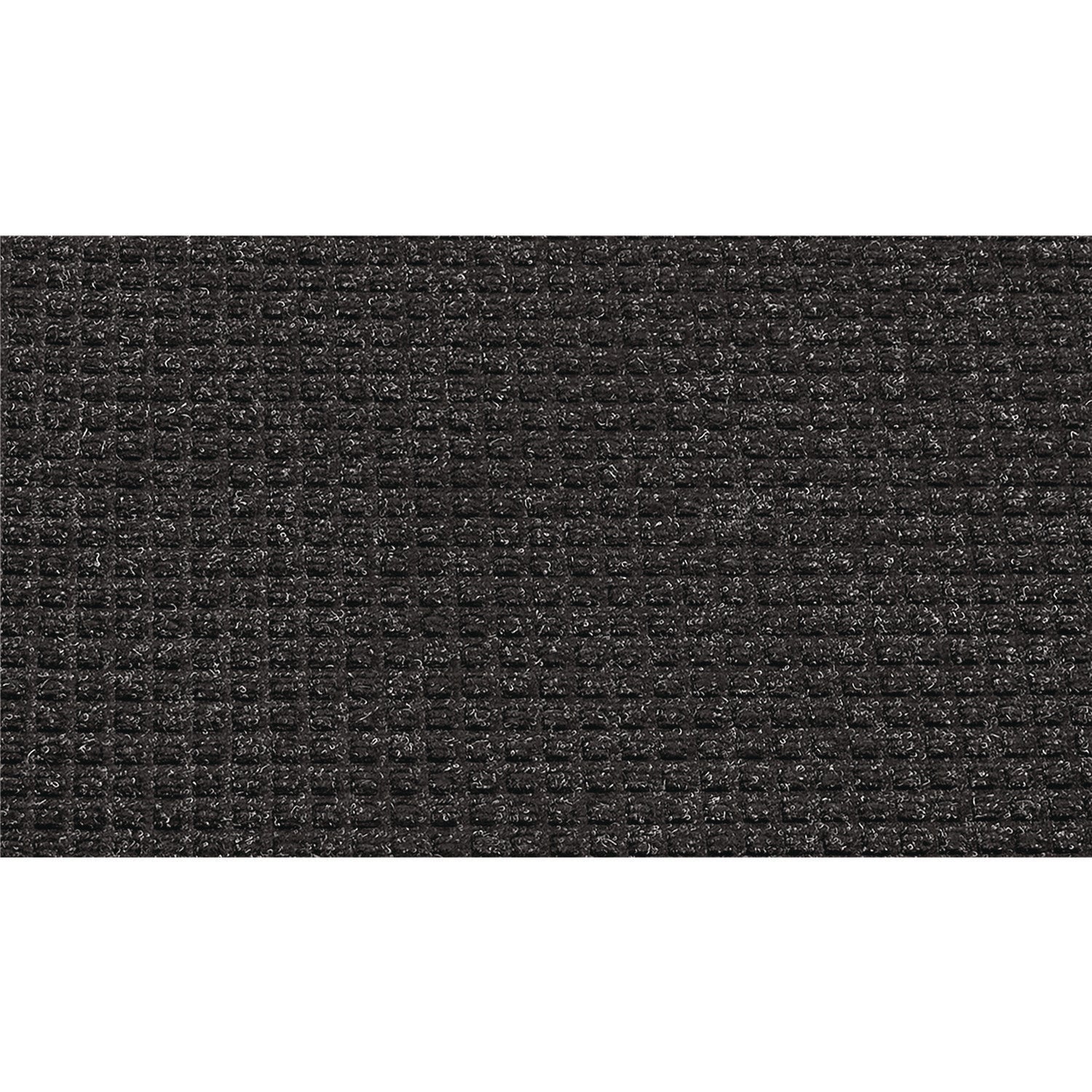 Floor - 68" Length x 45" Width x 0.375" Thickness - Rectangular - Rubber, Polypropylene - Charcoal - 1 Each