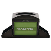 Interfold Table Top Dispenser Napkin Holder with Caddy, 6 x 14.17 x 6.5, Black