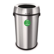 17 Gallon Stainless Steel Open Top Compost Station