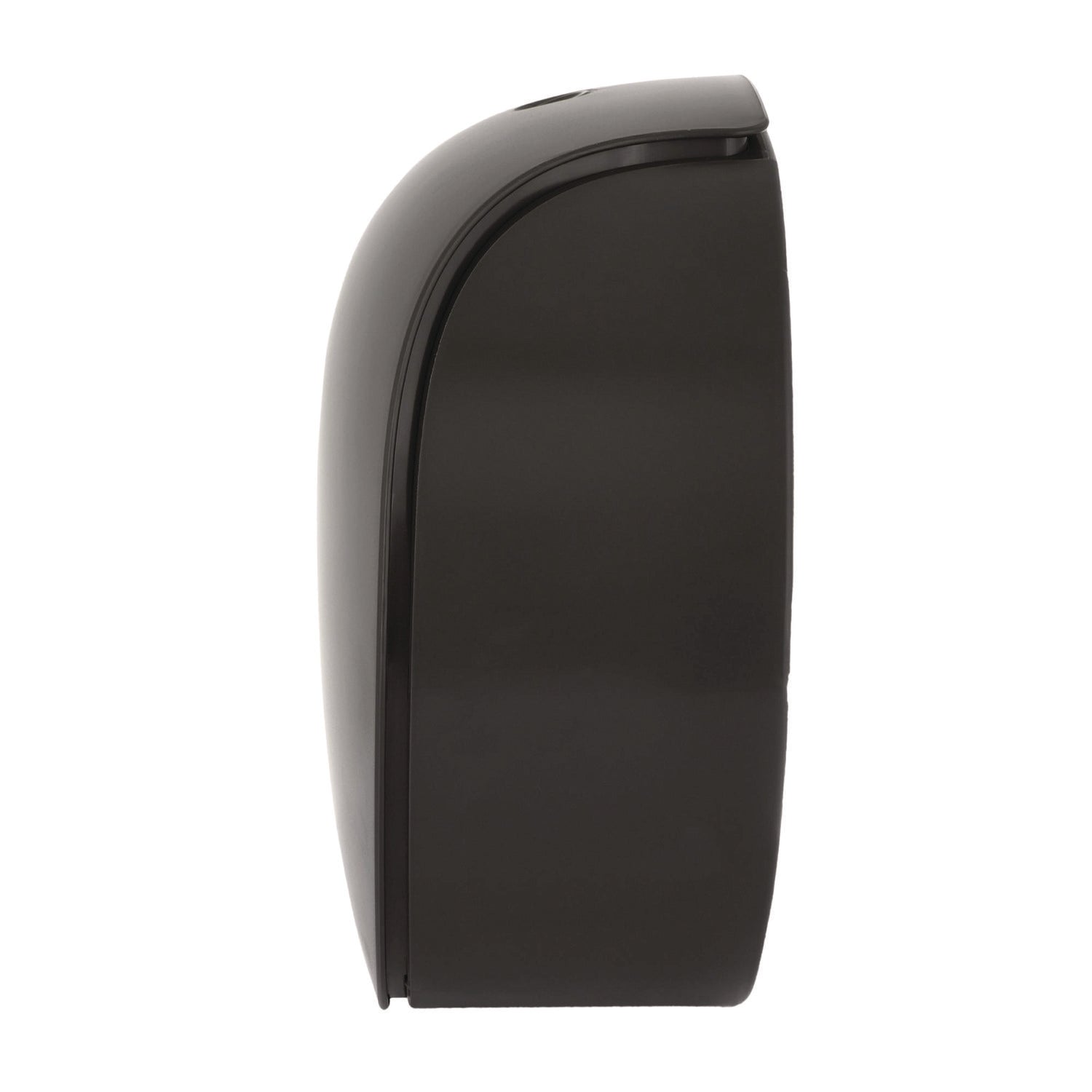 Plastic Single Roll Jumbo Toilet Paper Dispenser, 5.3 x 11.5 x 11.7, Gray