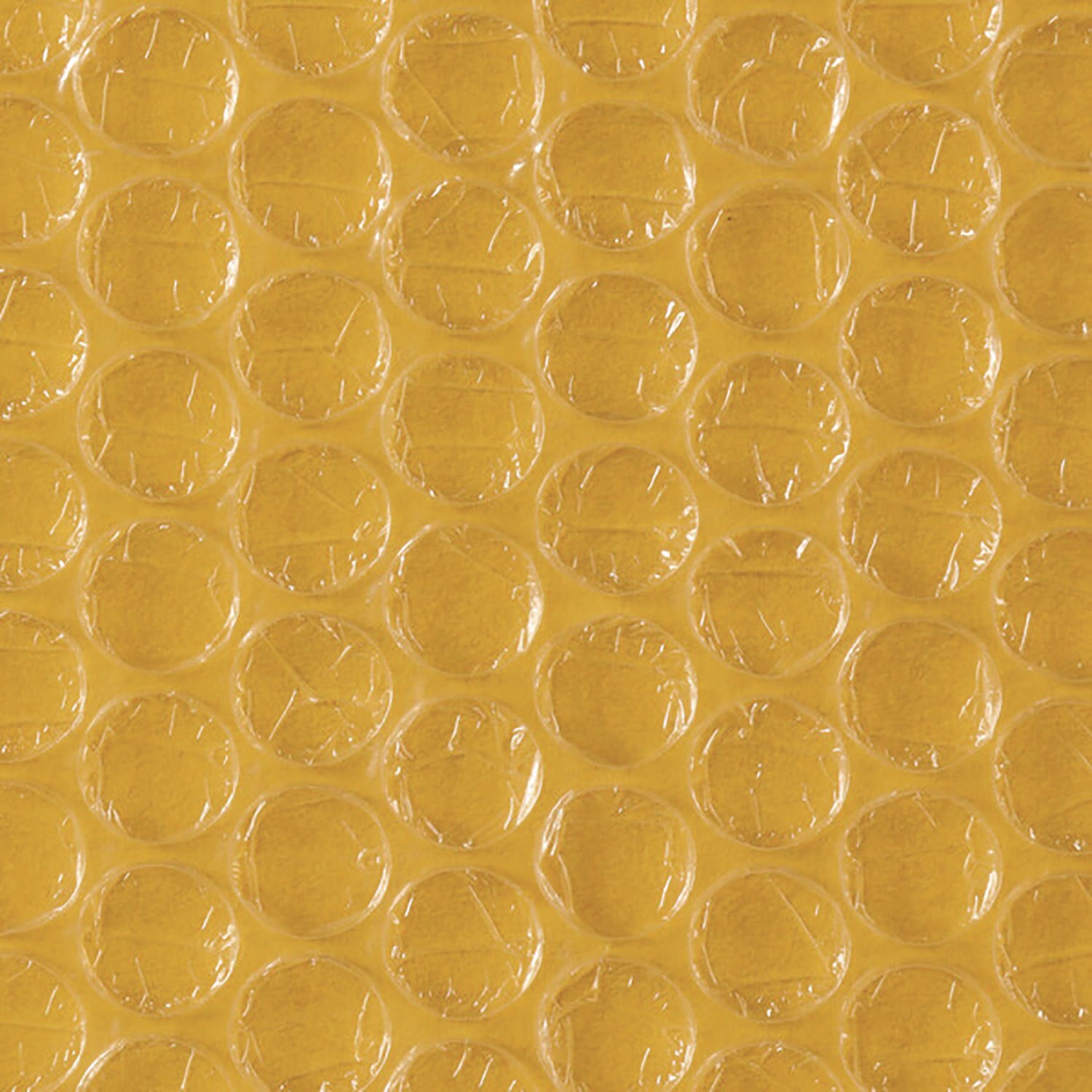 Bubble - 6" Width x 9" Length - Strip - Brown Kraft - Paper - 25 / Box