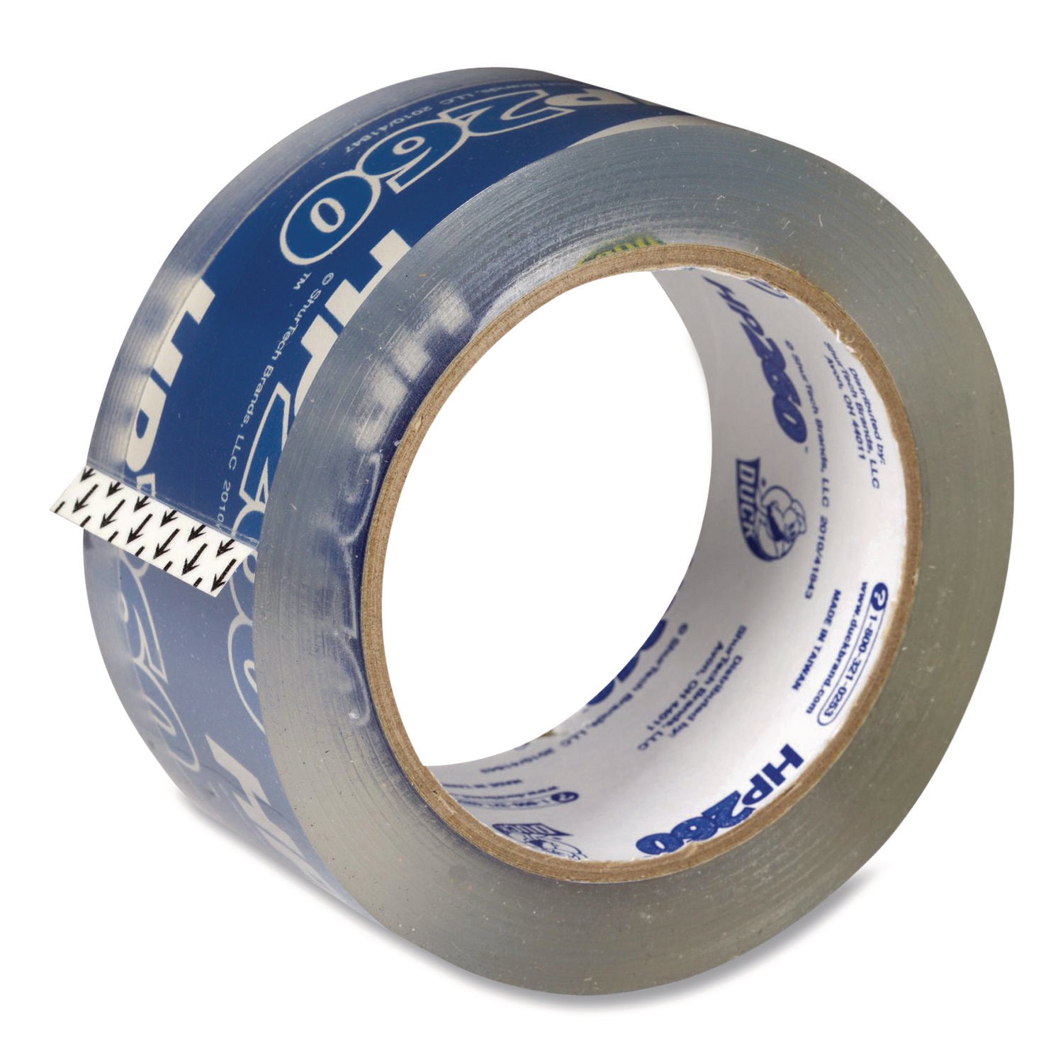 HP260 Packaging Tape, 3" Core, 1.88" X 60 Yds, Clear, 8/pack