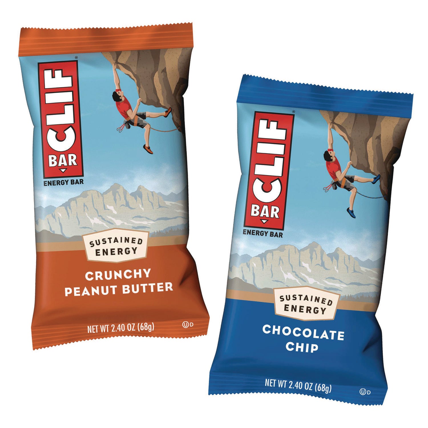 Crunchy Peanut Butter, Chocolate Chip - 20/Bag - 1 Carton