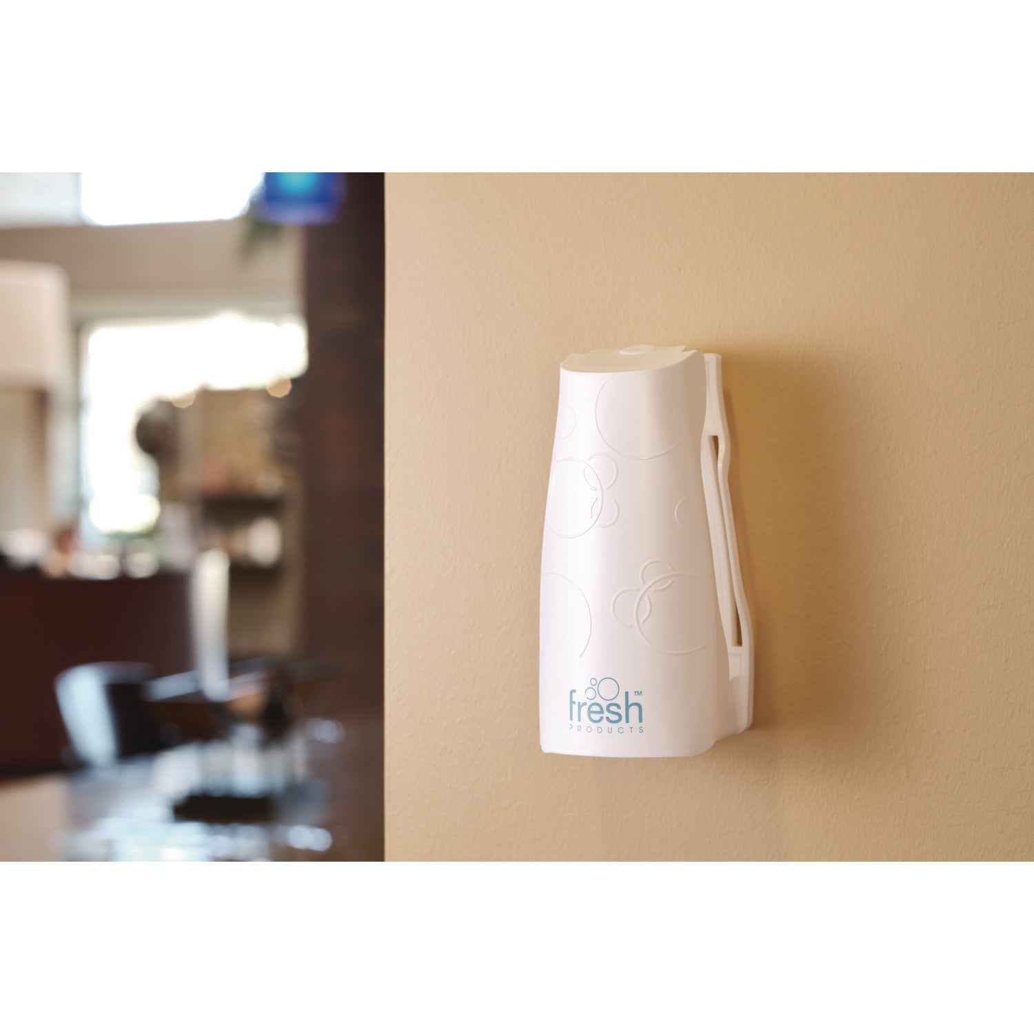 Fresh Products Eco-Air Dispenser - 30 Day Refill Life - 1 Each - White - Plastic