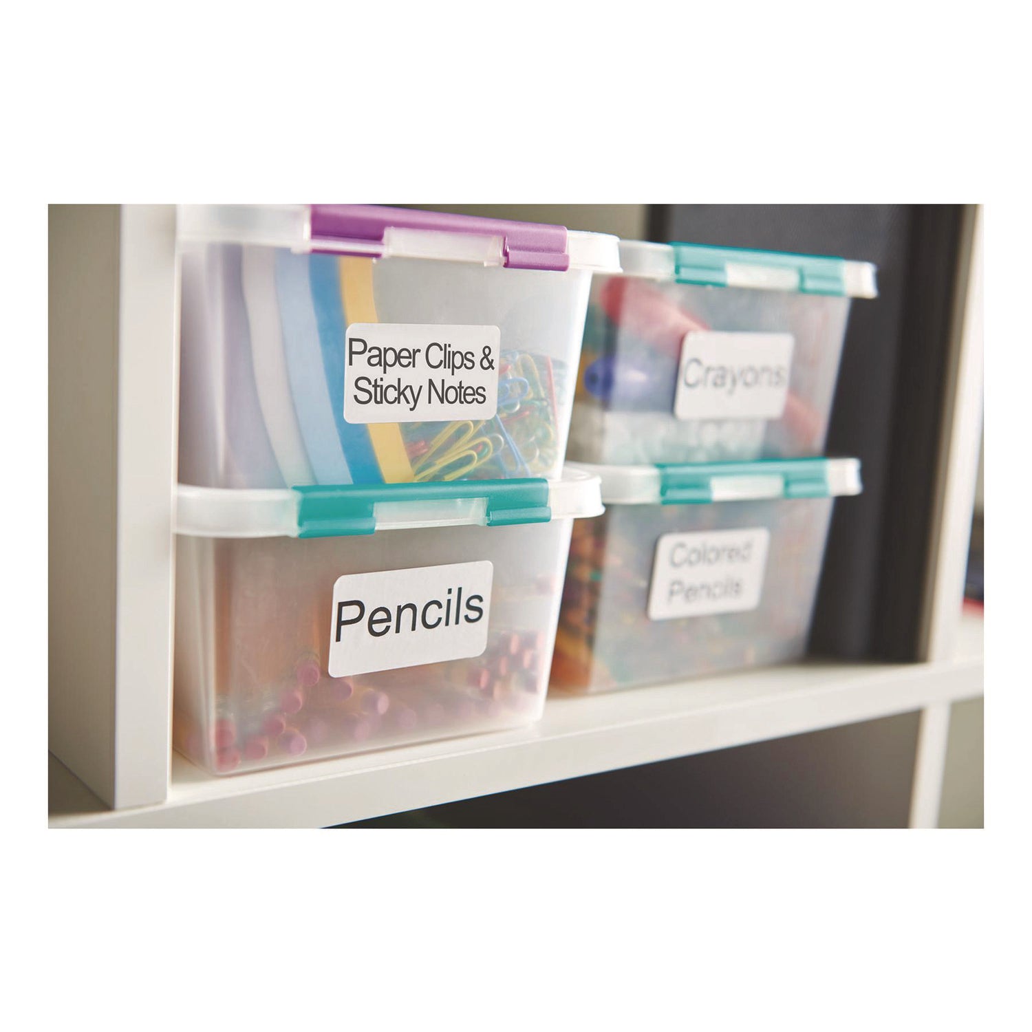 2 1/4" Width x 1 1/4" Length - Removable Adhesive - White - 1000 Total Label(s) - 1 Roll