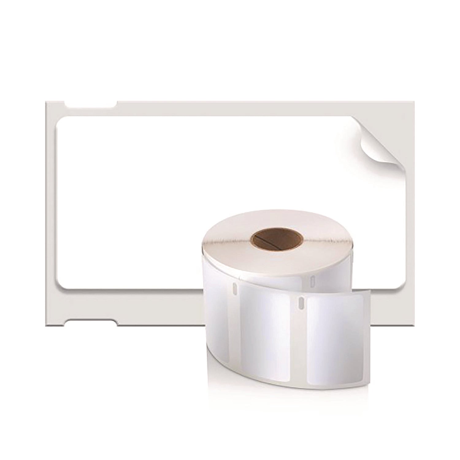 2 1/4" Width x 1 1/4" Length - Removable Adhesive - White - 1000 Total Label(s) - 1 Roll