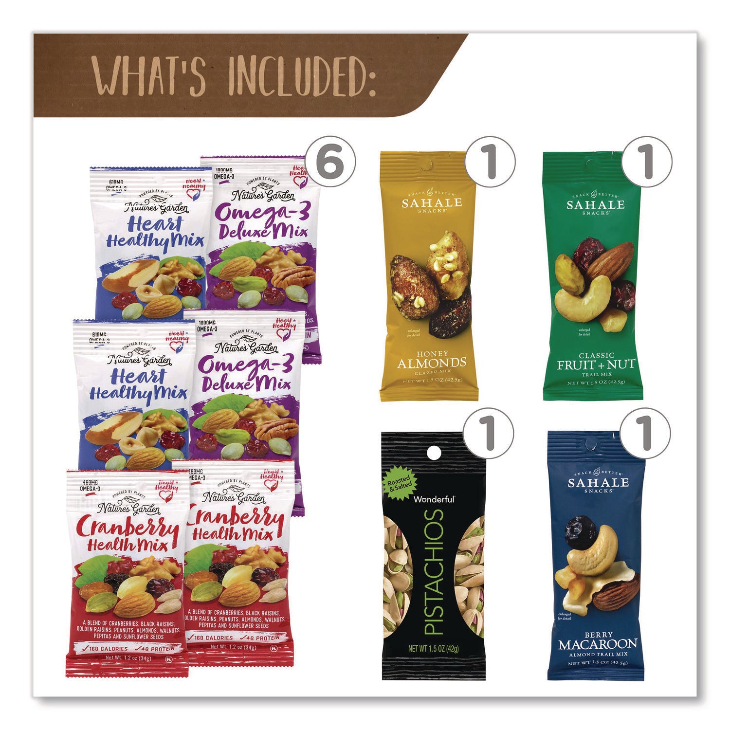 Assorted - 2.35 lb - 19 / Carton