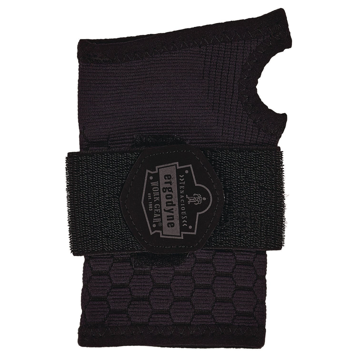 ProFlex 680 Wrist Support Sleeve - Single Strap, Medium, Fits Left Hand/Right Hand, Black