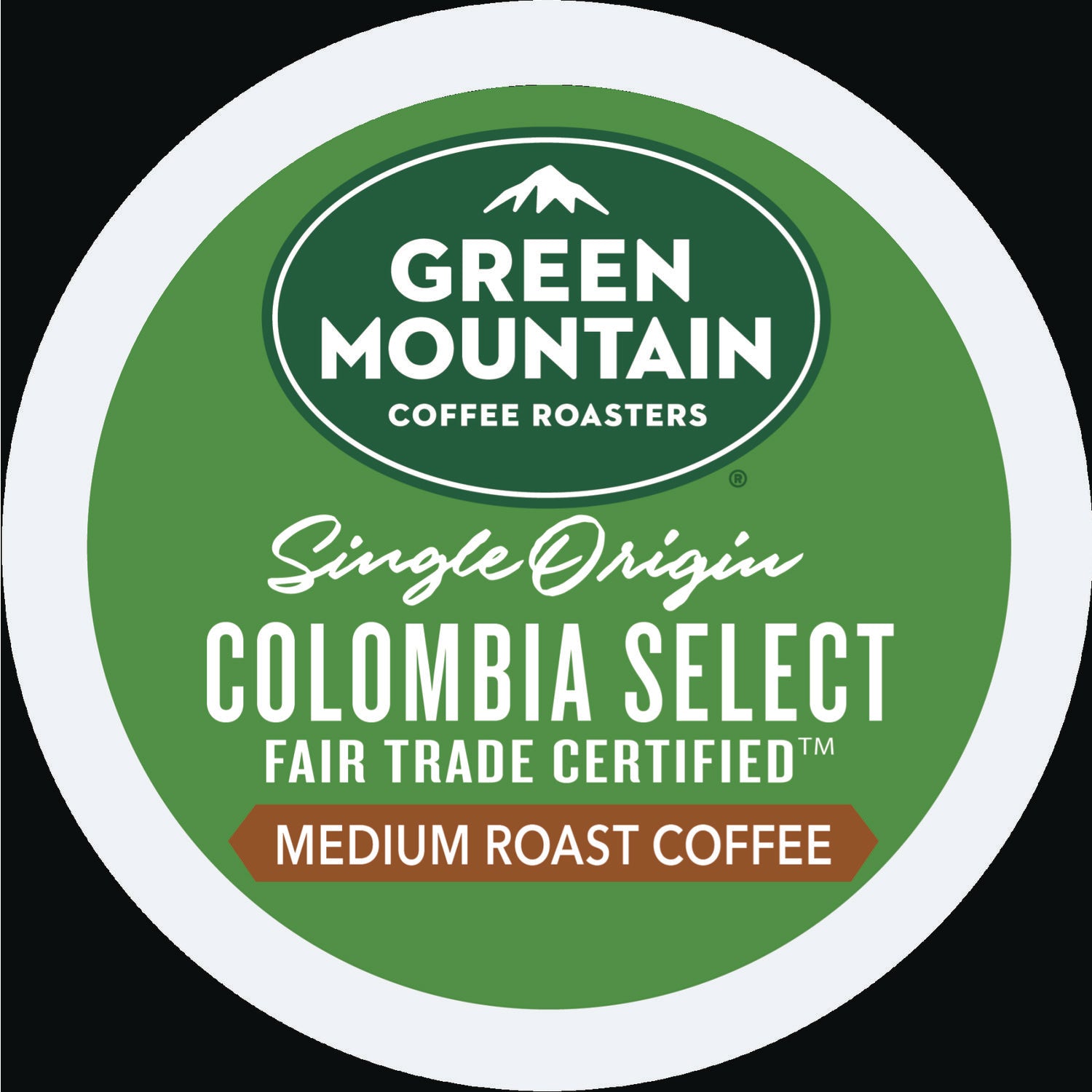 Green Mountain Coffee Roasters&reg; K-Cup Colombia Select Coffee - Compatible with Keurig Brewer - Regular - Medium - K-Cup - 24 / Box