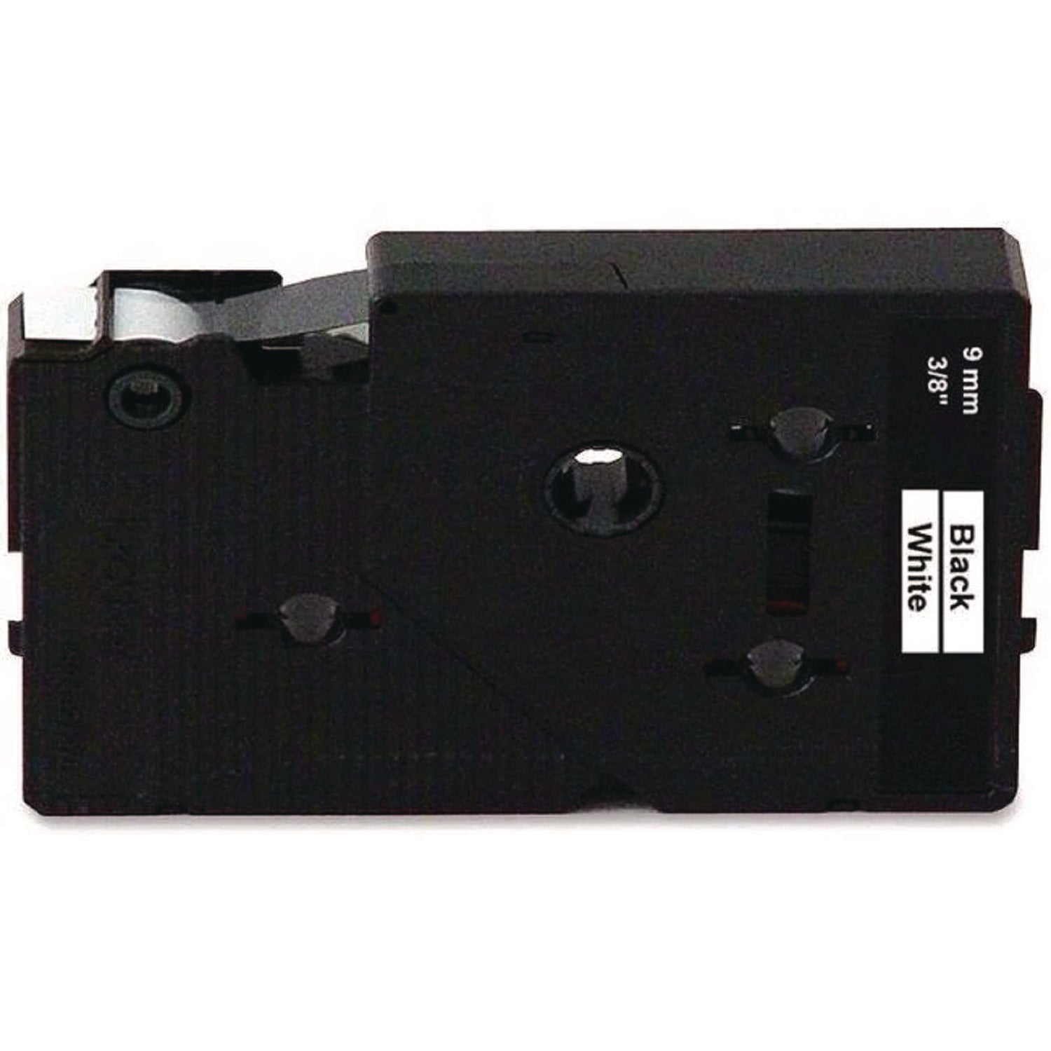 P-touch TC Laminated Tape Cartridges - x 3/8" Width x 25" Length - Direct Thermal - White - Water Resistant - Laminated - Grease Resistant - 1 Each