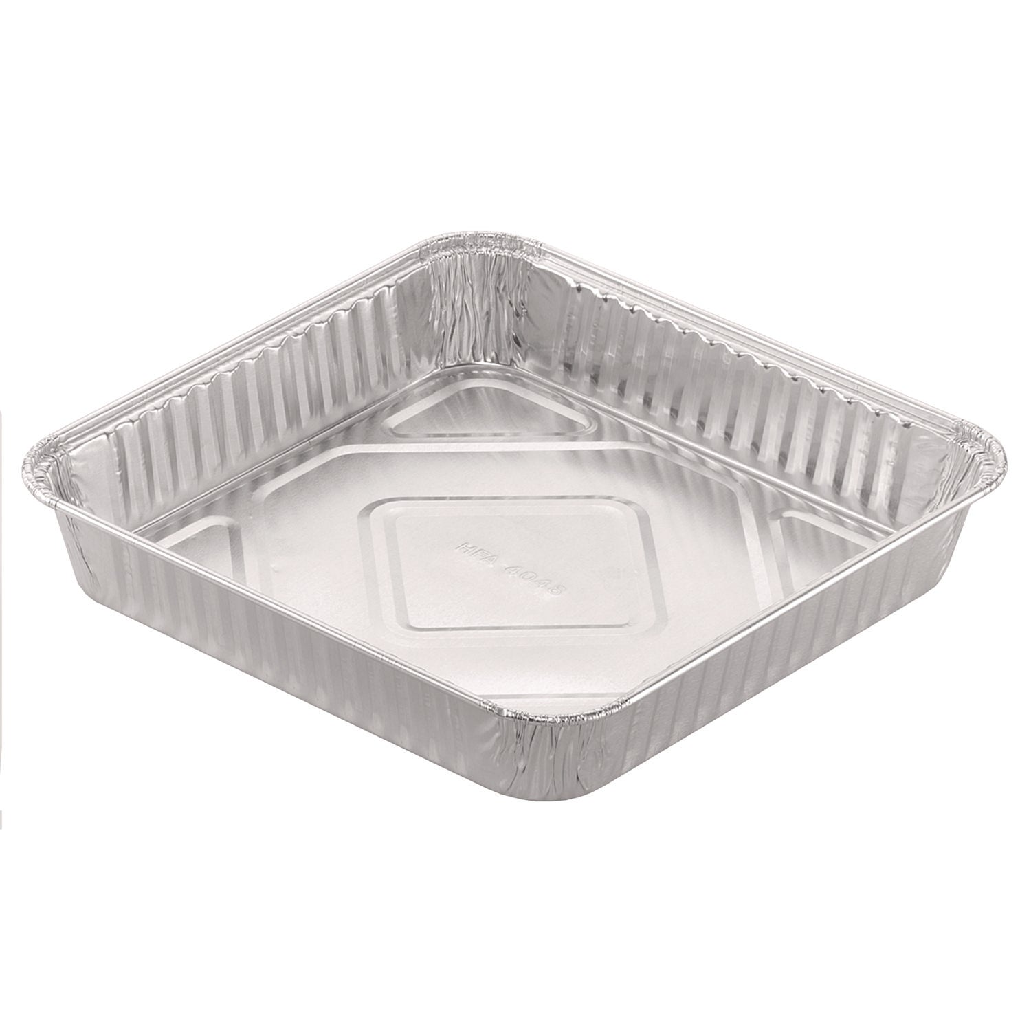 8" Square Cake Pan, 7.88 x 7.88 x 1.31, Silver, Aluminum, 500/Carton