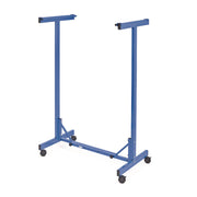 Expandable Blueprint Storage Cabinet Mobile Plan Center, Assorted Document Sizes, 20.5" x 28" to 46.5" x 50.75", Blue