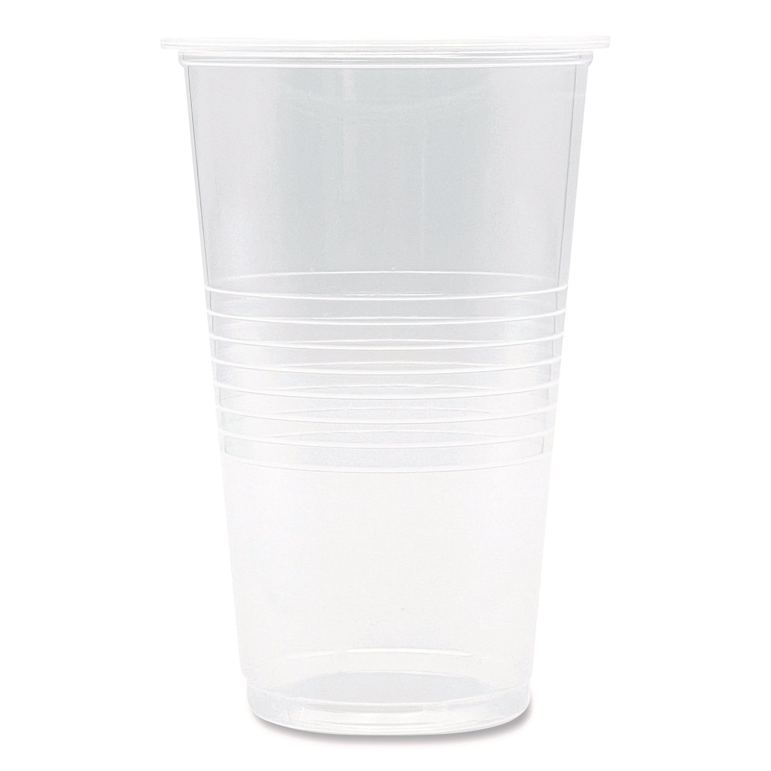 Translucent Plastic Cold Cups, 20 oz, Clear, 1,000/Carton