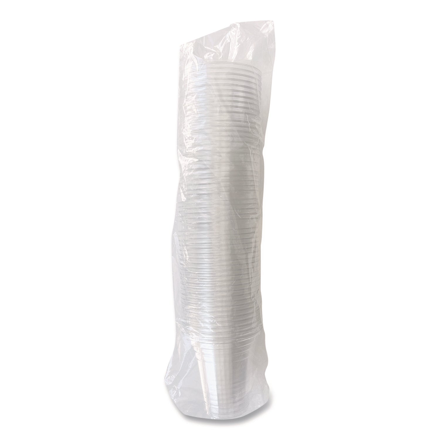 Clear Plastic PET Cups, 14 oz, 50/Bag, 20 Bags/Carton